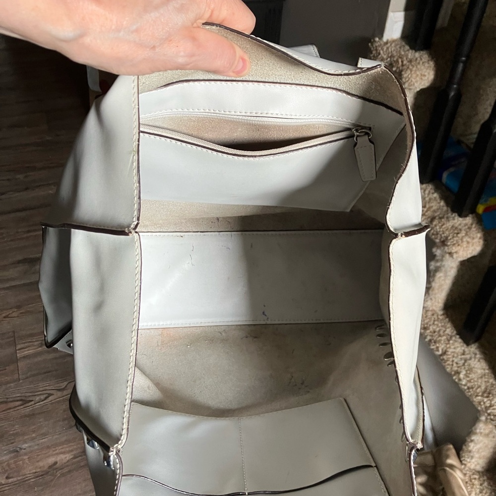 Vince Camuto Cream Tote Bag